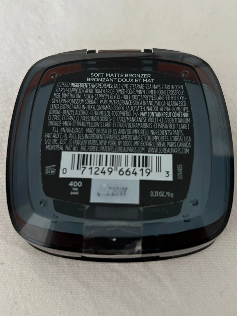 L'Oreal Infallible Soft Matte Bronzer - 400 Tan